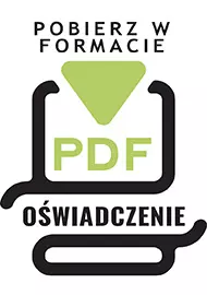 Pobierz wzór, druk lub formularz w formacie PDF - Oświadczenie o nieskazaniu poza terytorium Rzeczypospolitej Polskiej do zezwolenia na wykonywanie zawodu przewoźnika drogowego
